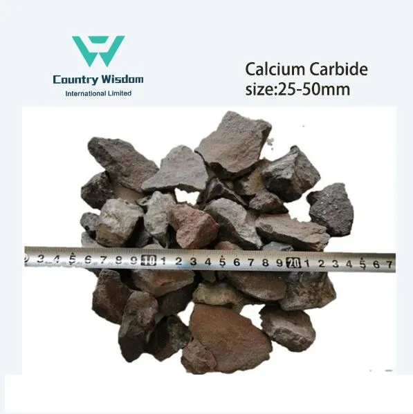 Good Quality Calcium Carbide/ Cac2 Manufacturer 25-50mm