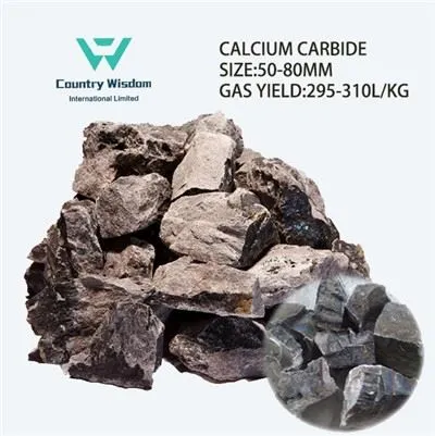 산업용 등급 탄화칼슘 50-80mm 295L/kg